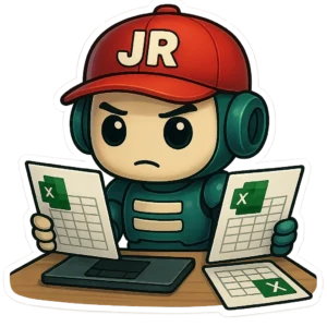ConciliaBot enojado archivos XLS Excel